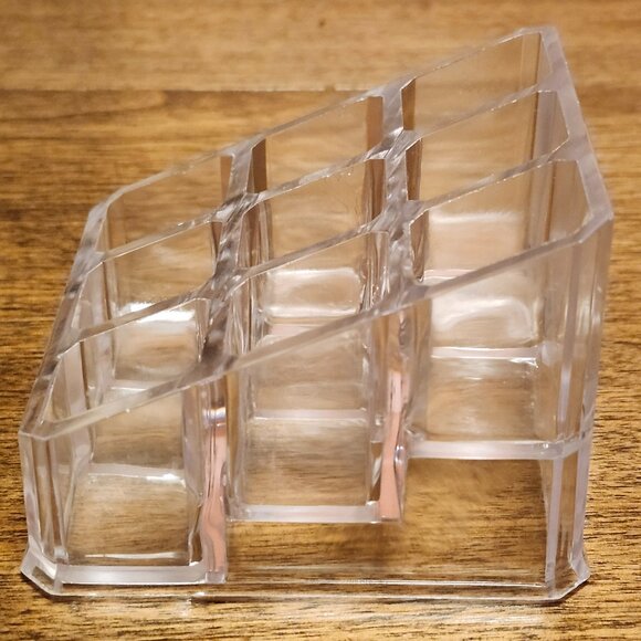 Lipstick Lip Gloss Organizer Small Clear Acrylic Compact Essential Oil Rollerbal - Picture 4 of 6